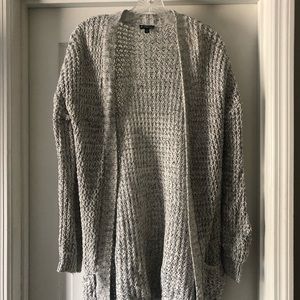Light gray cardigan